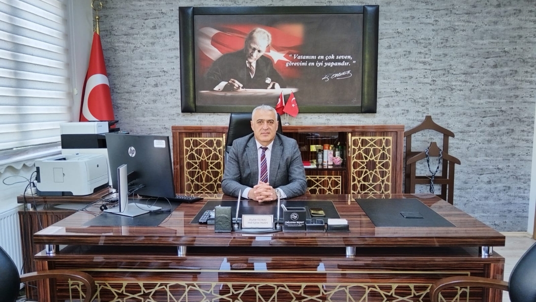 İlçe Milli Eğitim Müdürümüz Sayın İbrahim YILMAZ 2024-2025 Eğitim Öğretim Yılının Sona Ermesi Dolayısıyla Mesaj Yayımladı.